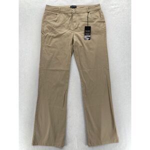 Alloy Apparel Chino‎ Pants Women's 21x35 Khaki Stretch Bootcut Tall & Fierce NWT